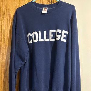 COLLEGE Sweatshirt